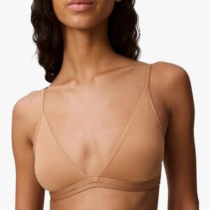 Calvin Klein lightly lined triangle bra